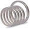 TIKIDESIGN Titan Schlüsselringe,30/25mm Schlüsselring mit Seitlich Drückender Design,Titan Flachen Schlüsselanhänger Ringe,Titan Spaltringe für Auto Haus Schlüssel Zubehör (1L+4M sandgestrahlt)