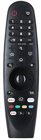 VINABTY AKB75855501-MR20GA Mando a Distancia de Repuesto para LG 4K UHD UN85, UN81,UN80 UN74, UN73, UN71 Series and Nano Cell NANO99,NANO95,NANO91,NANO90,NANO86,NANO81 Series -Keine Stimme