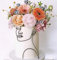 Lady Face Cake Topper Acrylic Mirror Girl Silhouette Birthday Cake Decoration Portraiture Simple style for Birthday Party Engagement DIY Cake Supplies