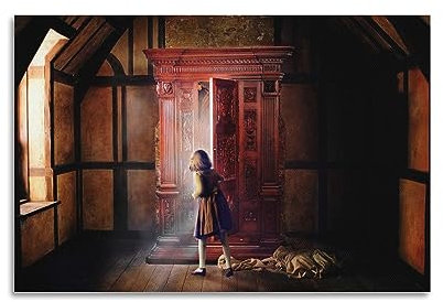 VZRSQZK Filmposter The Chronicles of Narnia, dekoratives Gemälde, Leinwand-Wandposter und Kunstdruck, modernes Familienschlafzimmer-Dekor-Poster, 30 x 45 cm