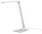 KHG LED-Schreib-Tischleuchte aus Metall, 3-Stufen-dimmbar mit Touchschalte, Farbtemperatur CCT (Warmweiß) 3.000 K, 1-flammig, 220 lm Lichtleistung, für Arbeitszimmer und Büro, Farbe:Weiß