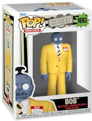 Funko Pop! Movies: Beetlejuice Beetlejuice - Bob - Vinyl-Sammelfigur - Geschenkidee - Offizielle Handelswaren - Spielzeug Für Kinder und Erwachsene - Movies Fans