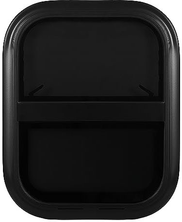 Ventana para Autocaravana, Ventana para Autocaravana con Pantalla Móvil para Caravana (Para espesor de pared de 48‑53 mm/1,9‑2,1)