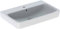 Geberit Renova Plan, Waschtisch, 75x48 cm, 1 Hahnloch, mit Überlauf, 501690, 501.690.00.1, Farbe: weiß matt