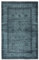 TESSO LIVING Moderner Vintage Boho Teppich Laufer - Grün 80 x 215 cm - Maschinenwaschbar und rutschfest Kurzflor Teppich - bringt Wärme in Wohnzimmer und Schlafzimmer