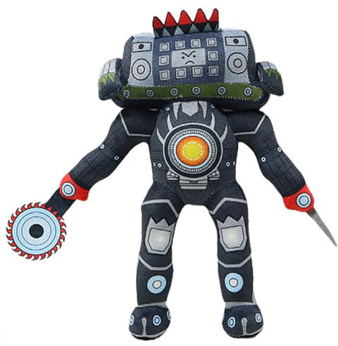 GUUIESMU Upgraded Titan TV Man Plush,Upgraded Titan Clockman,Upgraded Titan Drillman,Upgraded Titan Speaker Man,Titan Cameraman Upgraded,For Kids Fans Christmas Birthday Gift (#6)