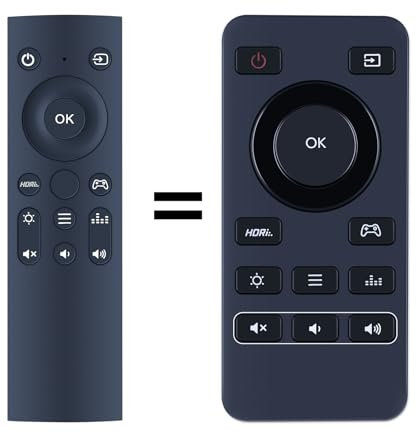 TCNOUMT RC-0013 Ersatz-Fernbedienung für BenQ Mobiuz Review Monitor TVS EX2710U ICES-003(B)/NMB-003(B)