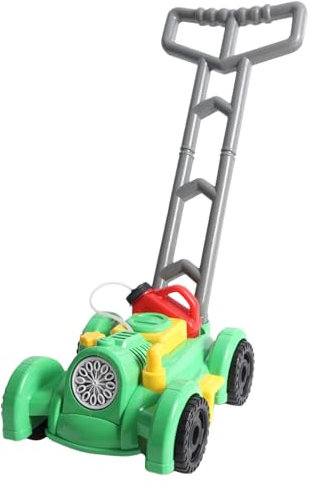 Mortier à Bulles pour | Jouet Automatique de Machine à Bulles de Tondeuse à Gazon avec lumières et Son | Cadeau de fête en Plein air pour Les Tout-Petits Filles | Amusant Anniversaire, Noël,