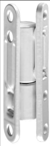 Cerniera Per Infissi In PVC 15x58 mm Bianca | Alta Resistenza E Design Compatto | Cod. 591