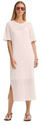 bugatti Damen Sommerkleid W1432-14812 mit Struktur aus Baumwollmix
