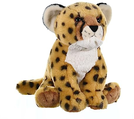 Wild Republic Cuddlekins Gepardenjunges, Stofftier, Baby-Geschenk für Mädchen und Jungen, Kinder Plüschtier, Kuscheltier Für Babys, Spielzeug aus Recyclingmaterial, 30 cm