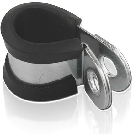 Rohrschelle Schlauchschelle Leitungschelle Schelle RSGU Gummi (100, 22mm)
