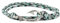 Chasing Fin Fish Hook Pendant Bracelet - Cool 30-Inch Military-Grade 550 Paracord Bracelet & Anklet - Adjustable Size, 100% Nylon Nautical & Fishing Accessory - J-Hook Pendant, Pewter - Static