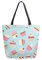 Mnsruu Cupcake-Handtasche, wiederverwendbar, für Damen, große Handtasche, Schultertasche für Einkäufe, Lebensmittel, Reisen, Outdoor