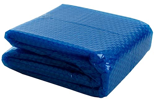 ESTEXO Solarfolie Solarplane Poolabdeckung Solarheizung Wärmeplane Poolheizung Plane Abdeckung Poolplane Heizung (Blau/Rechteckig 2,00 x 3,00 m)