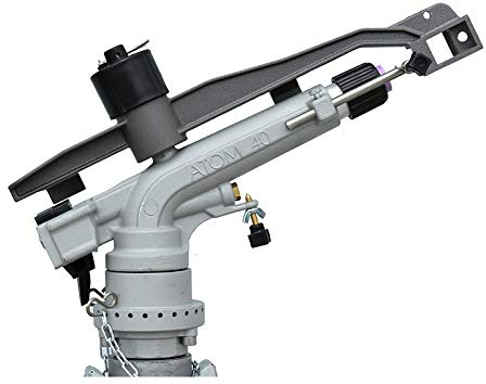 Uzman Özel-Versand 2 Profi Impulsbetriebs-Beregner, Yuzuak Atom 40,Industrie Sprinklerpistole, Schwinghebelregner, Kreisregner, bis zu 39 Meter