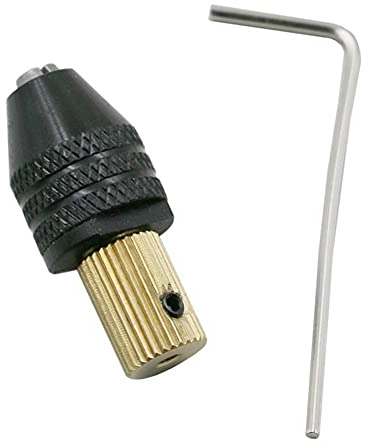 TOSSPER Werkzeugzubehör 2.0mm Elektromotorwelle Mini-Futter-befestigungsklemme 0,3mm-4mm Zum Bohren Von Micro Chuck-fixiergerät