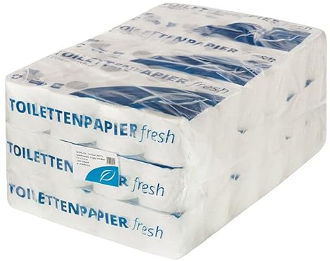 FETEX | Toilettenpapier 3-lagig [72 Rollen/Großpackung] 250 Blatt je Rolle | besonders weich und soft | Klopapier aus Zellstoff | Original FETEX