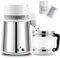 Spolehli Destilliergerät Wasser Destilliergerät 4L Edelstahl Wasserdestillierer Wasser-destilliergerät Wasserdestilliergeräte Water Distiller für Reinwasser Destillieren zu Hause mit Glaskanne 220V