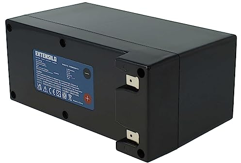 EXTENSILO Akku kompatibel mit Ambrogio L85 Deluxe Edition, L75 Evolution, L75 Elite, L85 Elite, L85 Rasenmäher (9000mAh, 25,2V, Li-Ion)