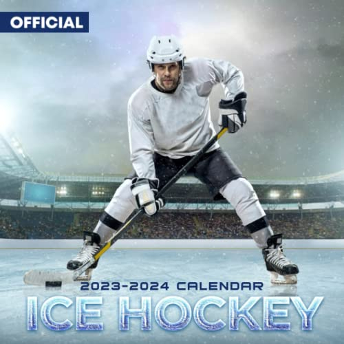 Ice Hockey Calendar 2023: Ice Hockey Hockey Team SPORT Calendar 2023-2024 – 18 months – BIG SIZE 17x11. Planner for all fans kids boys. Kalendar calendario calendrier.23