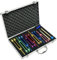 Chakra-Stimmgabel-Set zur Heilung, 7 Chakra + 1 gewichtete Stimmgabel mit exquisiter Aluminium-Geschenkbox, mehrfarbig (126,22 Hz, 136,1 Hz, 141,27 Hz, 172,06 Hz etc.)