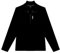 Colmar Herren-Ski-Sweatshirt aus Stretch-Fleece mit halbem Reißverschluss, Schwarz, Schwarz