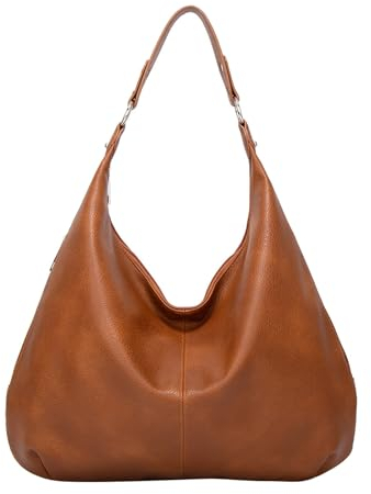 Japan 1900 Taschen Solide Quasten-Muttertasche, große Kapazität, eine Schultertasche, Einkaufstasche Herren Hosen Cargo Ohne Taschen (Brown, One Size)
