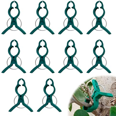 Pflanzenclips, Wiederverwendbare Pflanzenklammern Groß, Klammern für Pflanzen, Tomaten Klammern, Tomatenclips Blumenklammern, Pflanzen Clips für Unterstützen und Halten Garten Pflanzen Gemüsefrucht