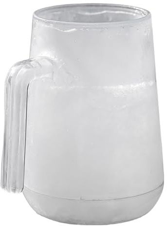 Bierkrug für Gefrierschrank, Doppelschicht-Bierflasche, Biergläser für Gefrierschrank, Gefrierschrank, Gefrierschrank, Gefrierbecher, Eis-Gefrierbecher, mit Griff, 300 ml für Picknick im Freien