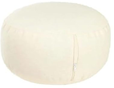 Innenbezug für Yogakissen zum selbst Befüllen Ø30cmx15cm - Rund Kissen 1-TLG - Yogimudra