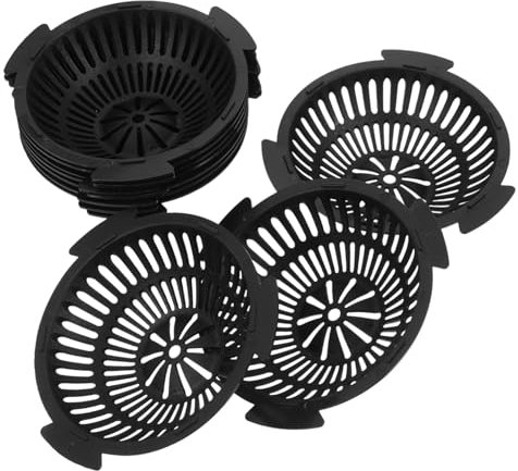 Happyyami 10 Pièces Entretoise De Pot De Fleurs De Pot De Bonsaï Coussinets en Maille pour Trou De Pot De Fleur Coussin De Grille pour Pot De Fleurs Tapis De Jardinière PP