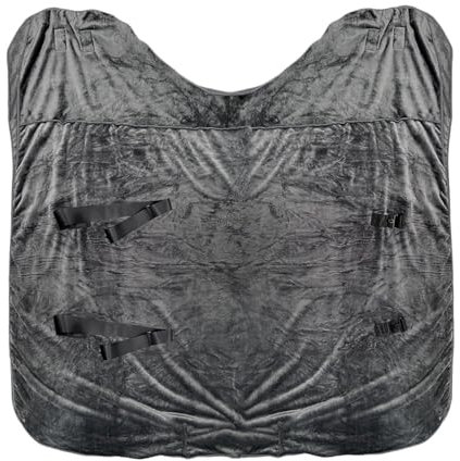 Pferdedecke Pferdedecke - Thermodecke für für den Winter, Pferdemantel Outdoor | wasserdichte Pferdedecke für kaltes Wetter, Pferdedecke verstellbar mit s