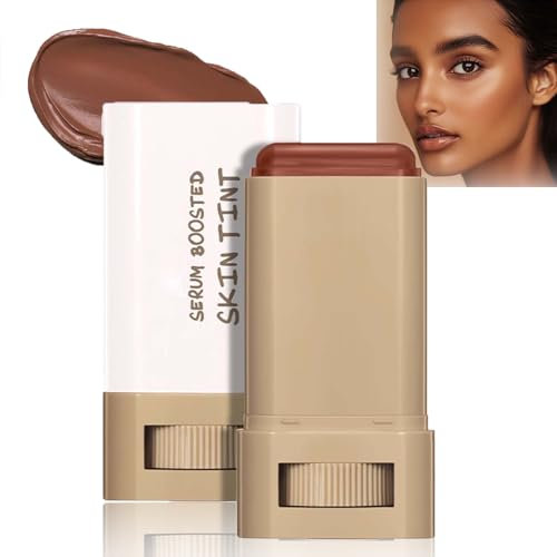 Foundation Stick, Contour Stick Boosted Skin Tint -Abdeckender, Feuchtigkeitsspendender Concealer mit Beauty Balm, 24H Natural Glow & Brightening für den ganzen Tag makellose Haut (02)