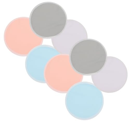 WEKAMOS 4 Paia Coppette Assorbilatte Lavabili Reutilizzabili per Allattamento Irritazioni Protezione Perdite Latte per Mamme Portare