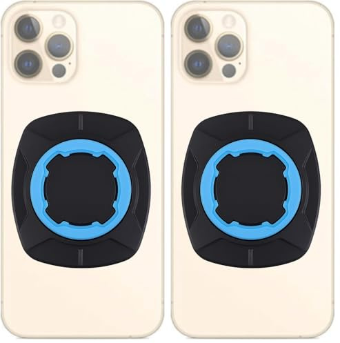 Adaptateur Universel Compatible Quad Lock Autocollant – Support Fixation Rapide pour Smartphone, Moto, Vélo, Voiture et Accessoires – Résistant et Sécurisé (Lot de 2)