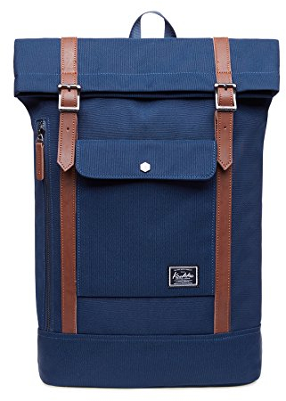 KAUKKO Laptop-Rucksack, funktionelle Outdoor-Tasche für Reisen & Camping, Studentenrucksack für Studenten, Blau Jnl-f5-12, one size, Tagesrucksack