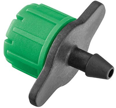 Abrisa Gotero regulable de riego, Negro