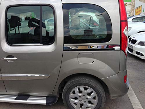 Garniture de rail de porte coulissante arrière chromée pour Citan/Kangoo [2013+]