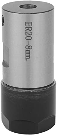 Fafeicy Pinza Portautensili ER20 8mm per Torni e Fresatrici | Serraggio alta resistenza meccanica, Superficie liscia anti-graffi, Acciaio alta durezza, Tecnici/operai