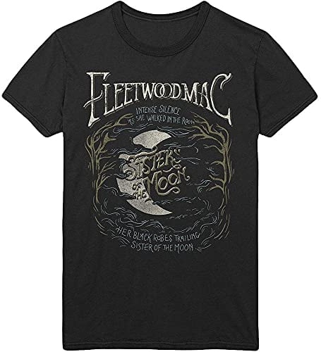 Fleetwood Mac T Shirt Sisters of The Moon Official Mens Black XL