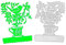Uteruik ​Metal Cutting Dies Teacup Bird Embossing Stencils Template Moulds for Card Making Scrapbooking DIY Album Paper