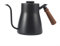 850ml 304 # Stainless Steel Long Narrow spout Coffee Pot swan Neck Kettle Hand drip Kettle Pouring Over Coffee with lid Thermometer-with Thermometer