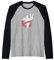 Ghostbusters Distressed Logo Ghostbusters II Retro Movie Raglan Baseball Tee