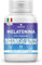 AMAVIT Melatonina per Sonno 1mg 90 Compresse [Fornitura per 3 Mesi] MADE IN ITALY Integratore Alimentare con Melatonina Adenosina Glicina | Alternativa ai sonniferi | Senza glutine e lattosio