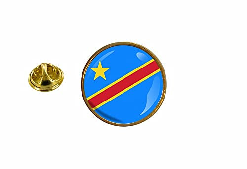 Akachafactory pins pin Badge pin's Drapeau Congo rdc Rond cocarde