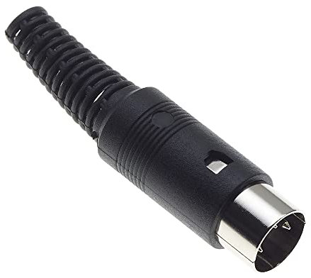 Keple 3 Pin DIN Plug - Male Adapter Socket Audio AV Connector Solder Pin Din