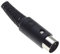 Keple 3 Pin DIN Plug - Male Adapter Socket Audio AV Connector Solder Pin Din