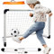 LZHDZQD Fußballtor, Faltbares Fussballtor für Kinder Outdoor - Indoor Klappbares Fussballtor Klein 90x60cm, Mini Fussballtore für Garten Kinder 2-7 Jahre Fussball Spielzeug Geschenke