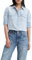 Levi's Femme Iconic Western Chemise à Bouton Bas, Bling Blue X, S